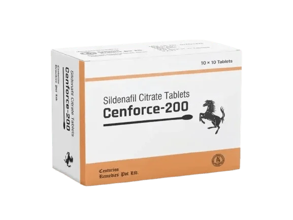 Cenforce 200 – Cenforce 200mg je najjača doza u Cenforce liniji, sa 200mg sildenafil citrata, proizvođača Centurion Laboratories.