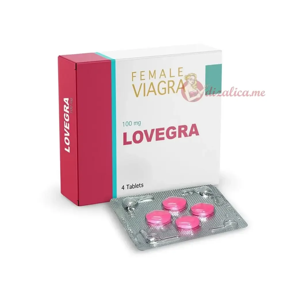 Lovegra Tablete – detaljna slika pakovanja, za žene