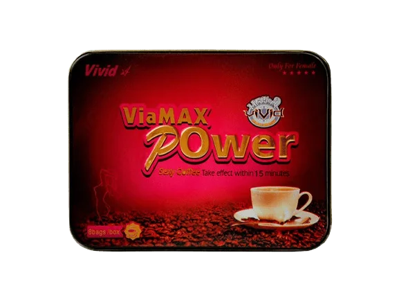 Viamax Power Kafa – Viamax Power Kafa za žene je instant kafa mješavina sa dodatkom tradicionalnih afrodizijaka, 4 kesice u pakovanju.